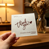 Folletos de Algodón Personalizados con Impresión Tipográfica, Invitaciones de Boda con Estampado en Caliente, Folletos de Regalo Empresariales de Lujo con Relieve, Impresión Offset