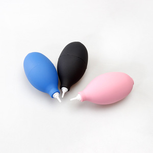 YINYUEBIO Outil de nettoyage d'oreilles en silicone, souffleur d'air rose, noir, bleu, petit, moyen, à forte élasticité pour l'élimination de la poussière - Product Image 1