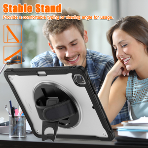 เคส2in1หมุนได้360เคสฝาครอบแท็บเล็ตสำหรับ <span class=keywords><strong>iPad</strong></span> <span class=keywords><strong>Pro</strong></span> <span class=keywords><strong>12.9</strong></span> <span class=keywords><strong>2018</strong></span> 2020 2021 2022เคส TPU แบบนิ่ม - Product Image 6