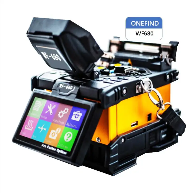 2022 Splicer Fusi Serat Optik Kecil Genggam WF680 Mirip dengan Splicer Fusi COMWAY A33