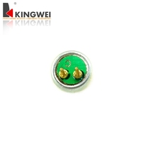 Microphone à condensateur électret omnidirectionnel miniature Kingwei 4x1,5 mm 62 dB pour utilisation avec un casque avec montage à broche