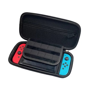 Bolsa de Viaje Portátil para <span class=keywords><strong>Nintendo</strong></span> <span class=keywords><strong>Switch</strong></span> OLED, Material PU Resistente, Color Negro, <span class=keywords><strong>Funda</strong></span> <span class=keywords><strong>Protectora</strong></span> con Cierre y Asa de Transporte - Product Image 5