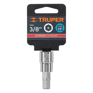 Boîte de 6 douilles hexagonales de 3/8 po, entraînement de 3/8 po, TRUPER - Product Image 3