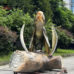 Dinosaurio Robot Animado de Tamaño Real para Parques Temáticos con Nido, Dinosaurio Robot Fantástico para Museos - Product Image 5