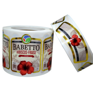 Etichetta di bottiglia di <span class=keywords><strong>vino</strong></span> in carta testurizzata Premium <span class=keywords><strong>per</strong></span> bevande birra caffè bevande energetiche bevande gassate - Product Image 4