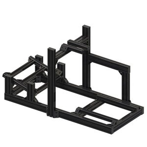 Kit de Montaje OEM DIY para Simulador de Carreras, Perfil de Aluminio Plateado 8040, Asiento para Juegos de Conducción, 4080 mm, Sim Rig, Cabina de Simulación de Carreras - Product Image 2