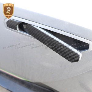 Vente flash - Couvre-poignée de porte en fibre de carbone sèche pour <span class=keywords><strong>Lamborghini</strong></span> Huracan LP610 LP580 - Product Image 2