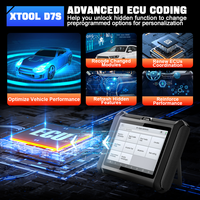 2024 XTOOL D7S OBD2 Car Automotive All System Diagnostic Tool ECU Coding Key Programmer Auto Vin with 36+ Reset Function
