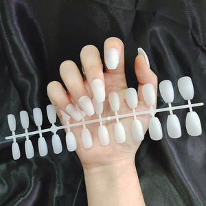 <span class=keywords><strong>Faux</strong></span> <span class=keywords><strong>ongles</strong></span> mats à tête carrée givrée, 24 pièces, <span class=keywords><strong>ongles</strong></span> artificiels détachables - Product Image 1