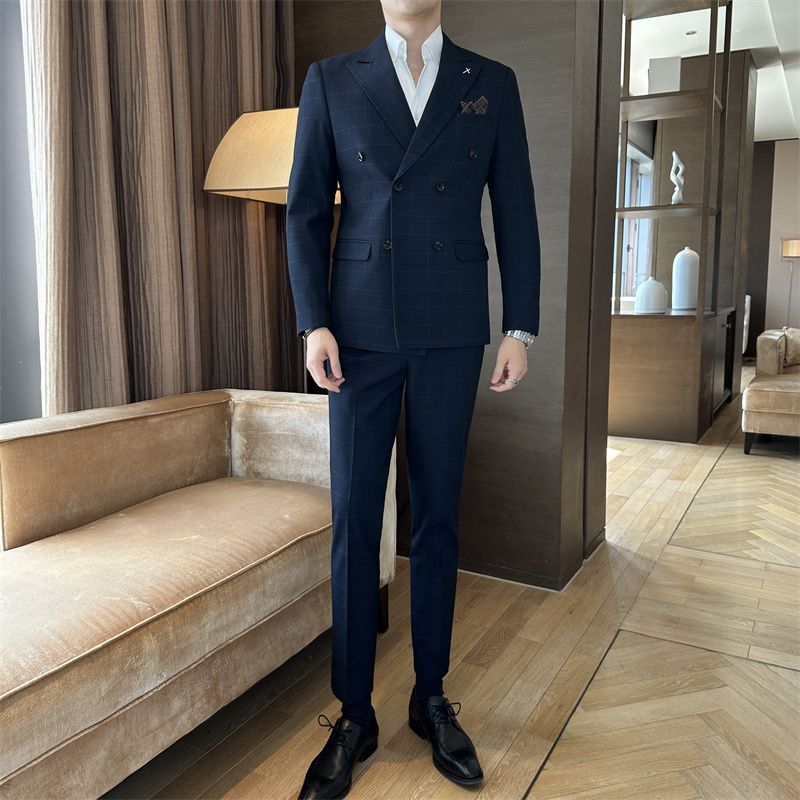 Blu Premium (abito + pantaloni eleganti)