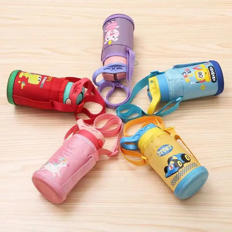 Insulated Vacuum Thermos Kids Tumbler Cup with Straw Popular Design 316 Stainless Steel Free Sample Children CLASSIC Acceptable