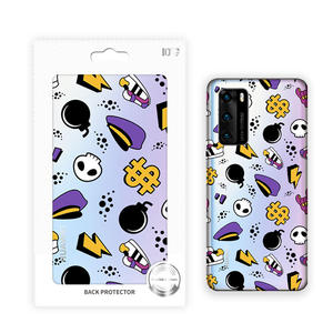 Palos y pieles de teléfono móvil translúcidos, <span class=keywords><strong>película</strong></span> trasera en relieve personalizada, pegatina Universal de corte para niños y niñas - Product Image 5