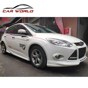 ชุดแต่งกันชนรถยนต์ใหม่สำหรับปี 2012-2014 วัสดุ ABS แบบยึดด้วยสกรู  ประกอบด้วยลิ้นกันชนหน้า สเกิร์ตข้าง และดิฟฟิวเซอร์หลัง - Product Image 4