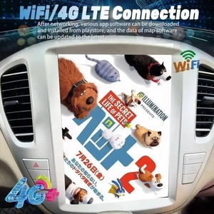เครื่องเล่นมัลติมีเดียในรถยนต์สำหรับ Highlander Kluger ปี 2001-2007 รองรับ 4G WiFi สเตอริโอ GPS หน้าจอ 12.1 นิ้ว ระบบนำทาง Android 15 วิทยุ DSP รับประกัน 1 ปี - Product Image 4
