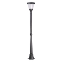 Projecteur solaire LED à pilier en aluminium et PC, étanche IP65, personnalisable, pour extérieur, avec garantie de 2 ans, idéal pour le jardin - Meilleure vente à prix abordable