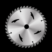 Lame de scie circulaire OEM de 110 mm de diamètre, 30 dents, nitridée, à dents ATB, pour machines à découper le bois en feuilles multiples, 20 mm
