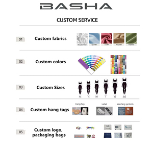BASHAsports 新款瑜伽背心高腰速干七分裤聚酰胺纤维跑步户外瑜伽套装女式 - Product Image 6