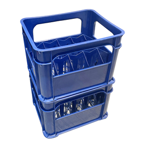 Modern High Quality Beer Basket Manufacturer <strong>24</strong> <strong>Bottles</strong> Plastic Stackable Beer <strong>Crate</strong> Beer <strong>Bottles</strong> Storage <strong>Crate</strong>