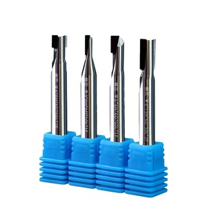 Kim Xuyên Hot Bán Tùy Chỉnh Kim Cương Máy Cắt PCD Gia Công Thô Và Rãnh Công Cụ Cho Nhôm Nhựa Router Bit End Mill - Product Image 4