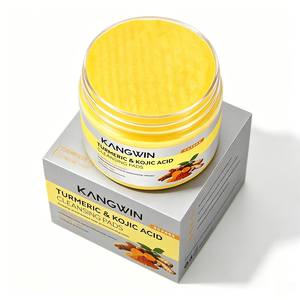 Tampons nettoyants au curcuma et à l'acide kojique, enrichis en acide kojique et curcuma, 50 pièces, vente chaude - Product Image 2