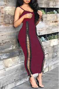 Robe d'été sans manches de haute qualité pour femmes, bretelles fines, robe tube, robe courte pour femmes, robe sexy pour boîte de nuit - Product Image 6