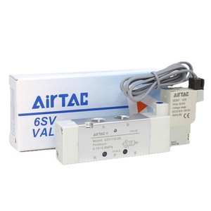 แอร์แทค 6SV110-06 โซลินอยด์วาล์ว DC24V 12W 0.15-0.8MPa วาล์วควบคุมแรงดัน - Product Image 1