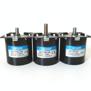 มอเตอร์ซิงโครนัส AC230V 50Hz 60KTYZ AC ความเร็วต่ำ 2 รอบต่อนาที ควบคุมได้ รุ่น 59TYD-7A 60KTYZ 59TYD-7A - Product Image 1