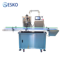 ESKO Remplisseuse à pompe rotative entièrement automatique pour crème cosmétique Gommage corporel Pâte épaisse Sauce alimentaire Ketchup Mayonnaise