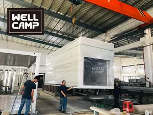 Expandable House Wellcamp 40ft Foldable Expandable Living Container House For Refugees Housing And Affordable Homes Villa Resort