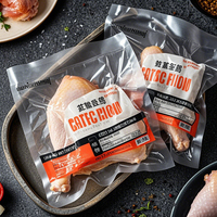 Sacs sous vide thermoscellables personnalisés, finition brillante, haute qualité, pour congélation de viande et fruits de mer, emballage alimentaire, sacs en Mylar de qualité alimentaire