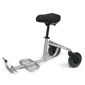 Remorque de chariot d'attachement de fauteuil roulant pour le gardien ou le membre de la famille ou l'ami pour sortir avec le cavalier de fauteuil roulant ensemble - Product Image 5