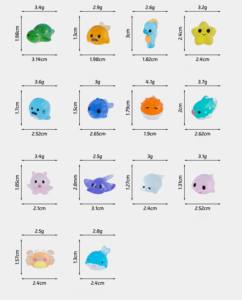 Statuette in Resina Fluorescente all'Ingrosso a Tema Zoo Marino, Decorazioni da Spiaggia Colorate, Artigianato in Resina Ocean Core Spirituality - Product Image 4