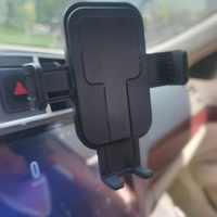 Support de téléphone de voiture 360° de haute qualité à prix abordable, support de téléphone personnalisé pour grille d'aération de voiture, crochet flexible à dégagement rapide à un bouton, accessoires automobiles