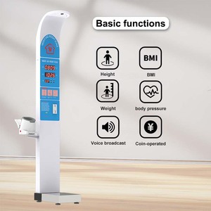 LEKA HW-900B Medical/Personal Mechanical Scale with LED Display Steel Construction 0.1kg Accuracy 1-Year Warranty - Product Image 3