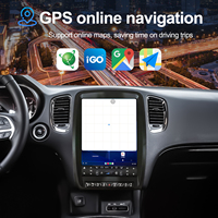 NaviHua Nouveau autoradio Android 13 pouces avec écran, Carplay, DSP, GPS, lecteur DVD pour Dodge Durango 2011-2020