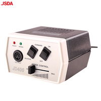 JD400 Ponceuse à ongles électrique en plastique 35W 30000 tr/min avec moteur à balais, mini, prise US/UK/EU, portable, professionnelle, populaire