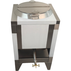 ขาตั้งหม้อแก๊สสแตนเลส VCT สำหรับครัวมาเลเซีย ความจุ 1 ควอร์ต สีเงิน รุ่น VCT-สำหรับโรงเรียนและร้านอาหาร - Product Image 4