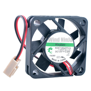 Kde1204Pfv3 4Cm 4010 40Mm Fan 40X40X10Mm Dc12V 0.8W Từ Mang 2Pin Quạt Làm Mát Cho Giám Sát Điện Máy Chủ - Product Image 1