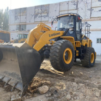 Gebrauchte Vorderrad lader Liugong 856H 835 855 856 856H 862H zum Verkauf China zur Verfügung gestellt Original Cummins 5 Tonnen Radlader