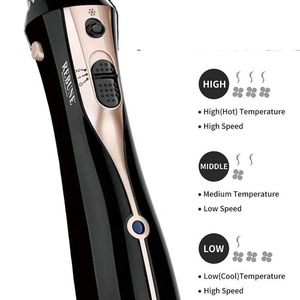 Plancha y Rizador de Pelo 3 en 1 de 1200W con Cepillo Peine Negro - Nueva Herramienta de Estilizado - Product Image 4