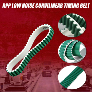Courroie de distribution parabolique RPP P5M P8M P14M profil Ω, courroie synchrone à faible bruit et haute vitesse en néoprène pour servomoteur CNC, personnalisable OEM - Product Image 1