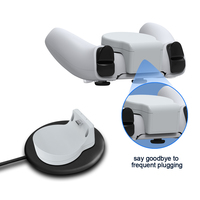 Receptor de cargador inalámbrico universal-Accesorio magnético de carga rápida y Firmware actualizable Se adapta a accesorios de juego de la USB-C