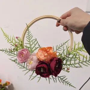 พวงหรีดจำลอง AYOYO สำหรับตกแต่งภายในและภายนอกบ้าน วิลล่า จัดฉาก ลานบ้าน สวน งานแต่งงาน - Product Image 1