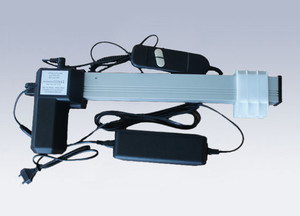 Moteur électrique inclinable pour canapé et lit avec course personnalisée et fin de course intérieure avec bloc coulissant blanc - Product Image 4