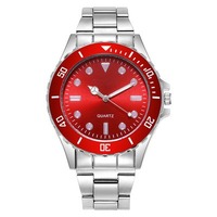 Montre Homme Quartz de Luxe, Marque Haut de Gamme, en Acier Inoxydable Doré, Étanche