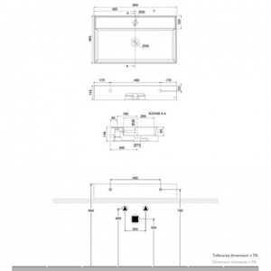 Scarabeo Teorema 2.0 80R bagno moderno lavandino 80 cm lavabo ovale lavabo a mano pietra naturale e materiale in marmo - Product Image 1