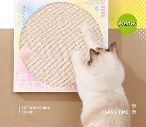 Lustiges <span class=keywords><strong>DJ</strong></span> Cat Scratch pad für Indoor Kitten Wellpappe <span class=keywords><strong>Scratcher</strong></span> Anreicherung Cat Toys Hochwertiges Cat Scratching Board - Product Image 5
