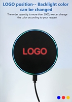 Vendeur chaud 2021 logo personnalisé chargeur Portable rapide Super chargeur sans fil Pad pour téléphone portable