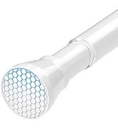 Tringle <span class=keywords><strong>de</strong></span> <span class=keywords><strong>Douche</strong></span> <span class=keywords><strong>Extensible</strong></span> en Acier Inoxydable à Tension Réglable avec <span class=keywords><strong>Ressort</strong></span> pour Fenêtres et Placards <span class=keywords><strong>de</strong></span> Salle <span class=keywords><strong>de</strong></span> Bain - Product Image 3