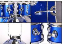Bulk Wholesale Cheap Price Acoustic 5 Drum Set, Custom Logo Professional Percussion Drum Instrument Durable